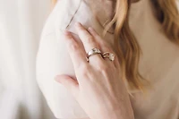 Elongated Cushion Cut Engagement Ring with 3.50 Carat Lab Created Diamond in 14kt Yellow Gold PRE-ORDER