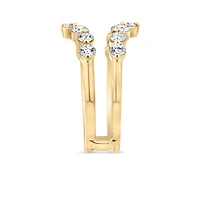 Ring Jacket with .95 Carat TW of Lab Created Diamonds in 14kt Yellow Gold