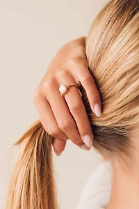 Cushion Cut Engagement Ring with 3.10 Carat TW of Lab Created Diamonds in 14kt Yellow Gold