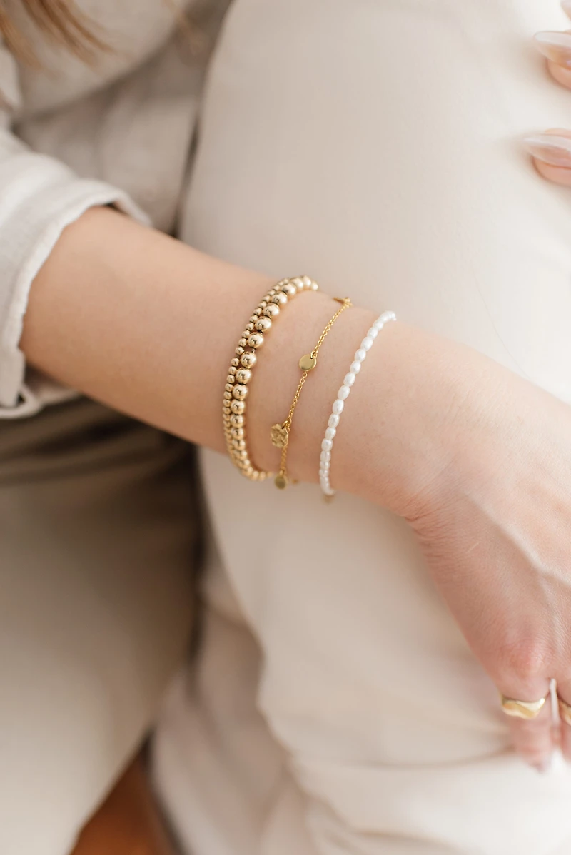 Cecilia Kissel x Paris 6.5+1″ Bracelet in Vermeil Gold Plated Sterling Silver