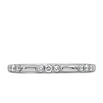 Stackable Ring with .13 Carat TW of Diamonds in 10kt Gold