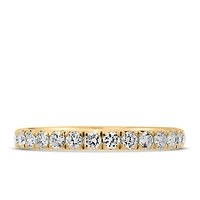 Lab Created Diamond Wedding Band with .50 Carat TW in 14kt Yellow Gold