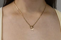 Aries Zodiac Charm in 10kt Yellow Gold