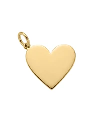 Heart Charm in 10kt Yellow Gold