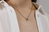 “Z” Initial Charm in 10kt Yellow Gold