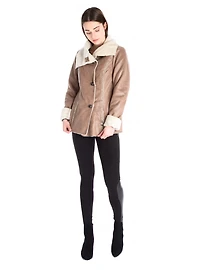 ELSSA |Melton Long Coat