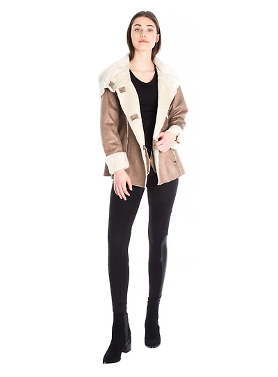 ELSSA |Melton Long Coat