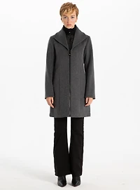 SERENA | Manteau long en Melton