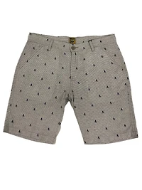 BASS | Linen cotton printed short