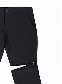 TYLER | Zip-off 4 way stretch pant/capri
