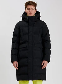 HUDSON| Veste longue matelassée