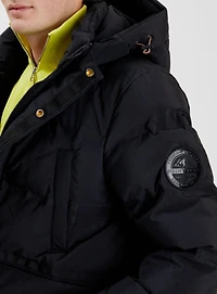 HUDSON| Veste longue matelassée