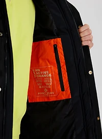 HUDSON| Veste longue matelassée