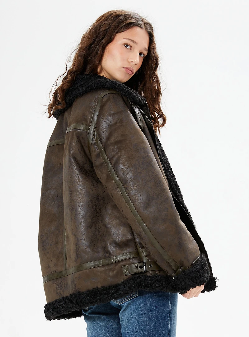 BRADLEY | Boyfriend's Aviator Jacket