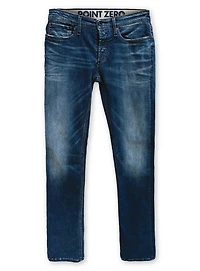 KRIS|Denim coupe droite à cinq poches