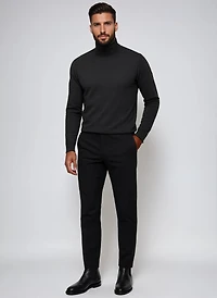 DAW | Interlock long-sleeve jersey Turtleneck