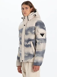 DOMITRI | Northern light dye printed Puffer