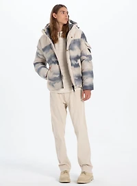 DOMITRI | Northern light dye printed Puffer