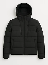 CYPRESS | Puffer with Sherpa interior collar