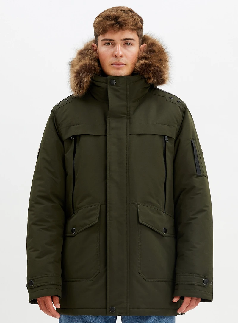 MARIANO | Parka mi longueur à capu