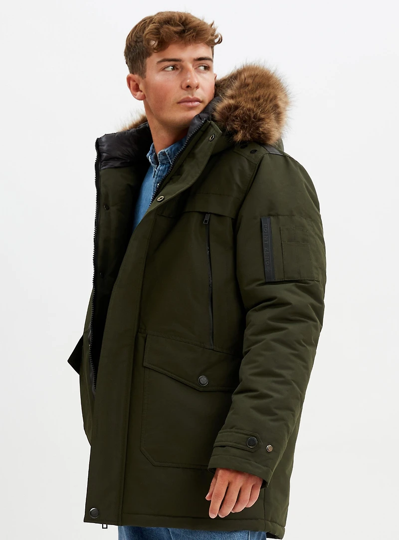 MARIANO | Parka mi longueur à capu