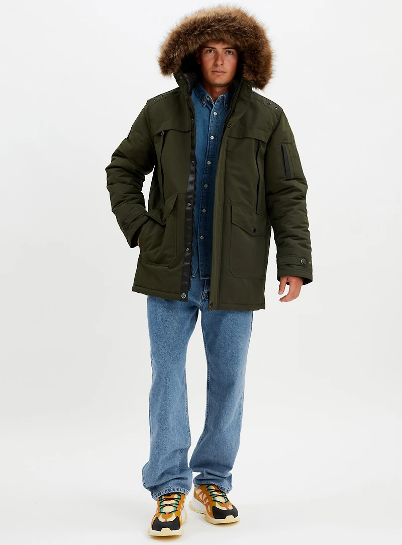 MARIANO | Parka mi longueur à capu