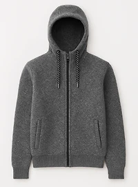 SAMUEL | Chenille Zip-up Cardigan