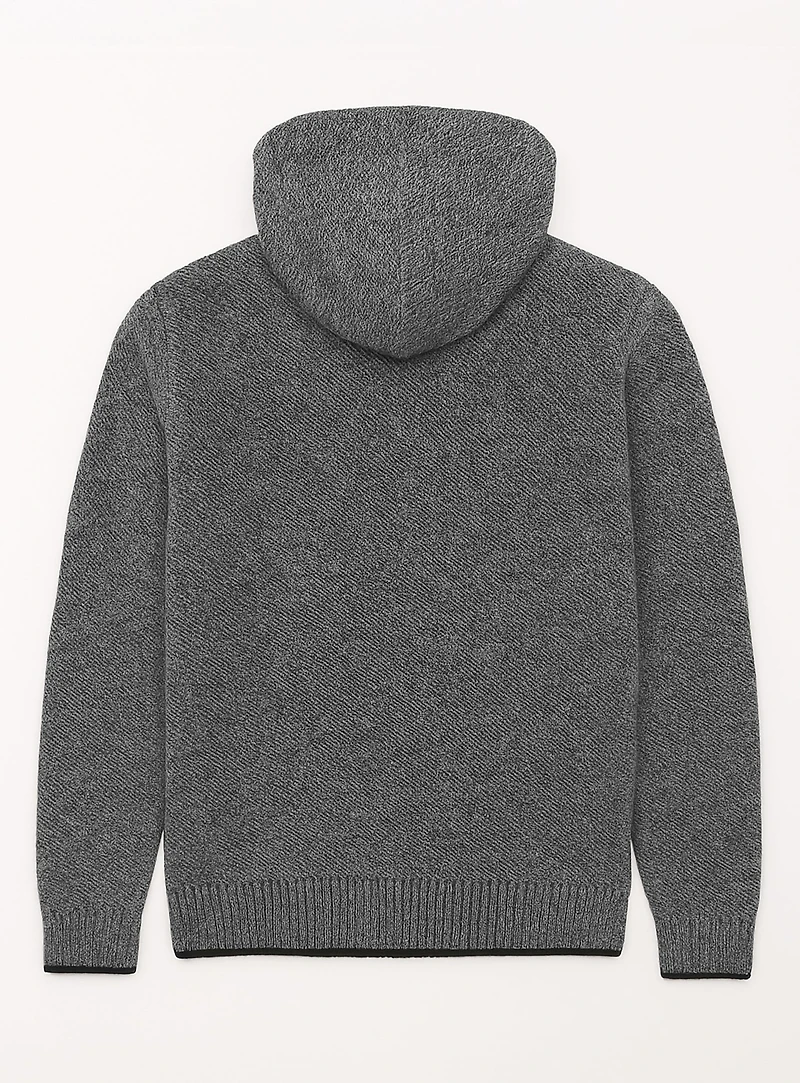SAMUEL | Chenille Zip-up Cardigan