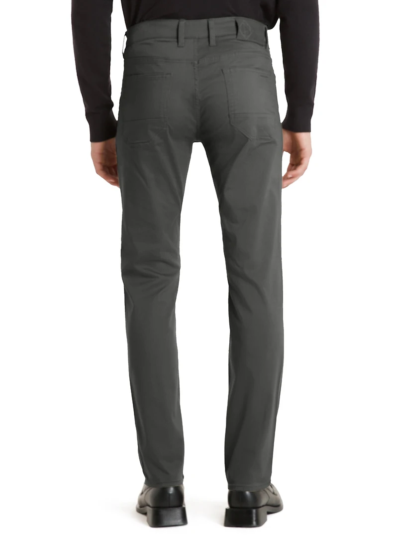 JEFFREY | Cotton Sateen Trousers