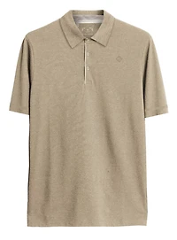 TATUM | Polo With Self Fabric Collar