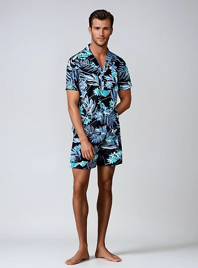ZENO | Elastic Waist Stretch Swimshorts