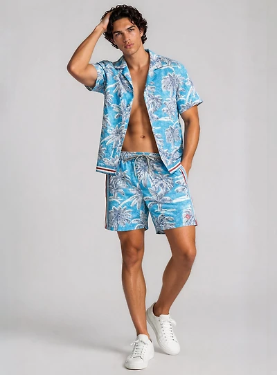 ENZO | Short De Bain Tropical Str