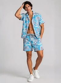 ENZO | Short De Bain Tropical Str