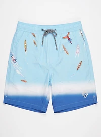 TANNER | Elastic Waistband Stretch Swimshorts