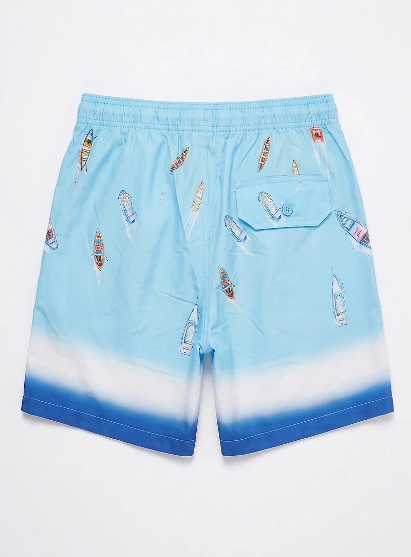 TANNER | Elastic Waistband Stretch Swimshorts