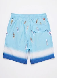 TANNER | Elastic Waistband Stretch Swimshorts