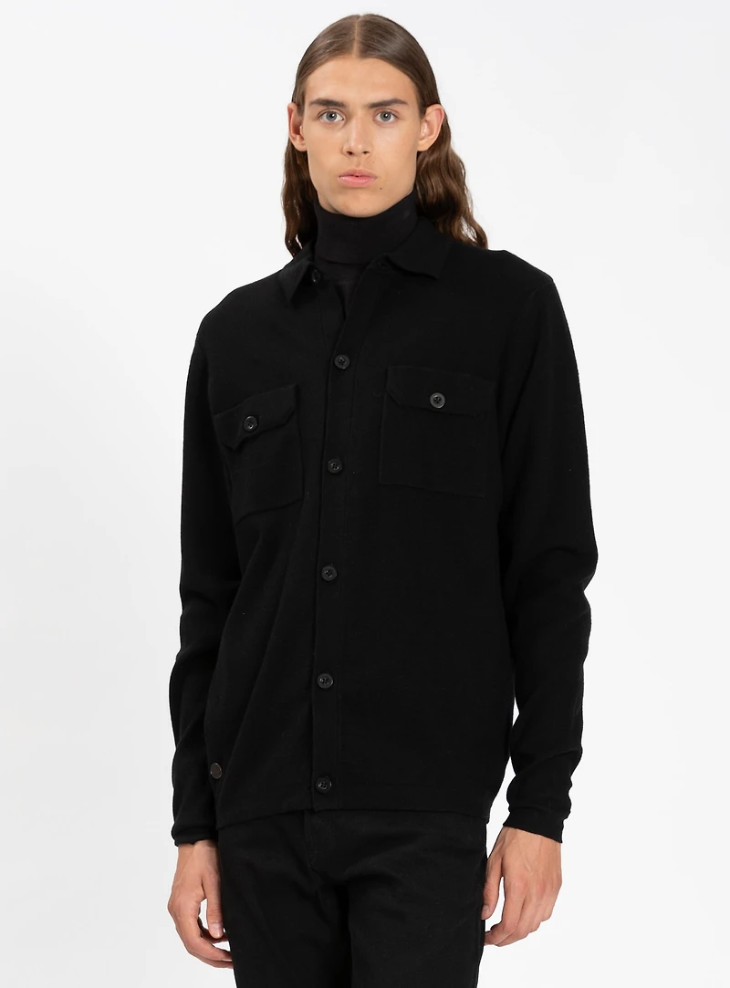 STEVE | Cashmere-Touch Knit Cardigan