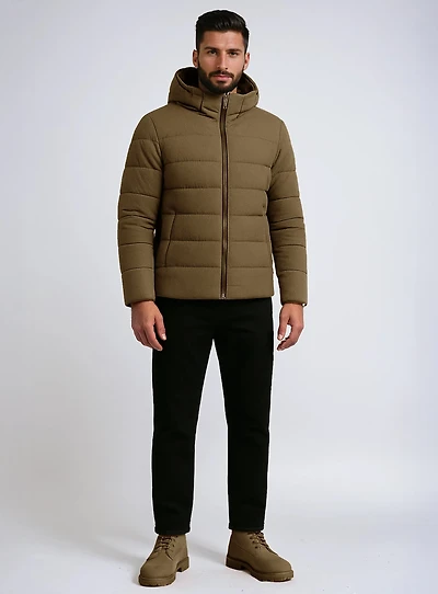 ALAROCK | Twill Textured Puffer Jacket