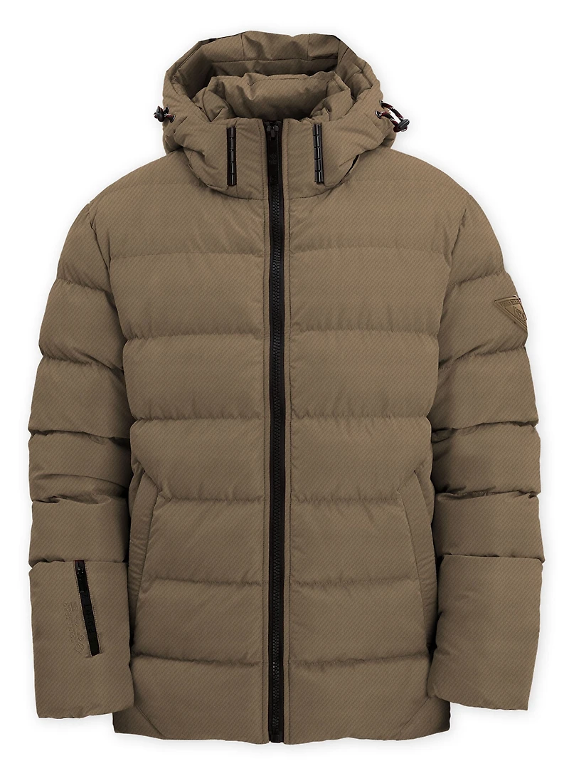 ALAROCK | Twill Textured Puffer Jacket