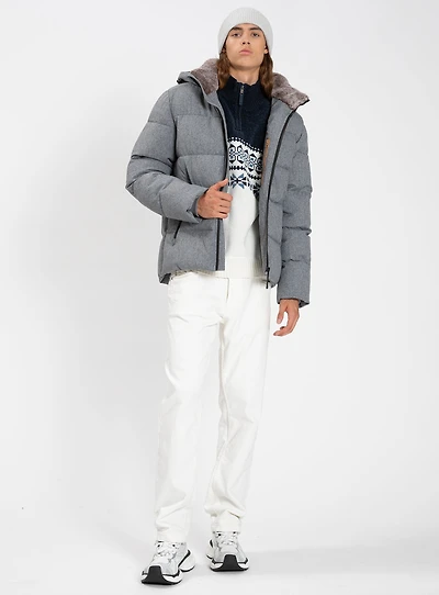 CALLUM | Wide-Quilted Puffer Jacket