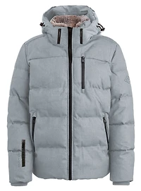 CALLUM | Wide-Quilted Puffer Jacket