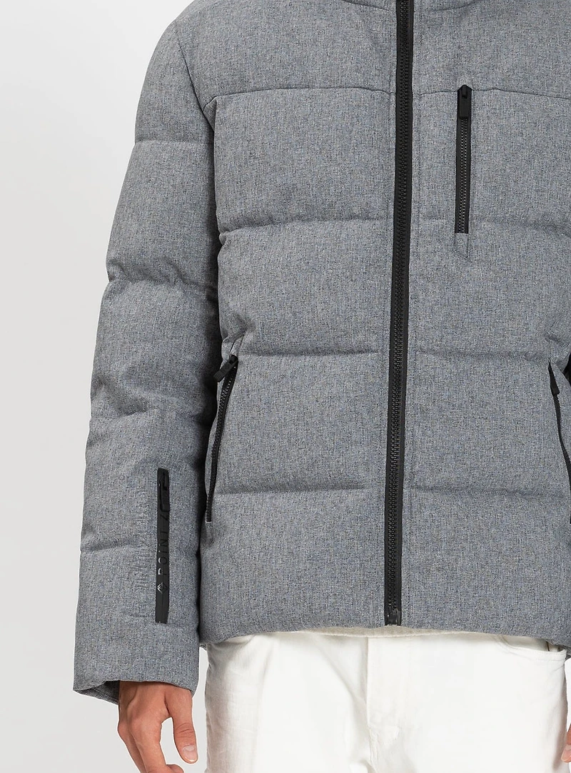 CALLUM | Manteau matelassé texture