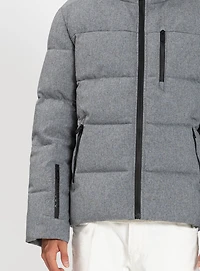 CALLUM | Manteau matelassé texture