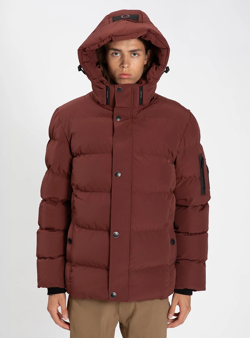 HUNTERLY | Quilted Puffer Bomber
