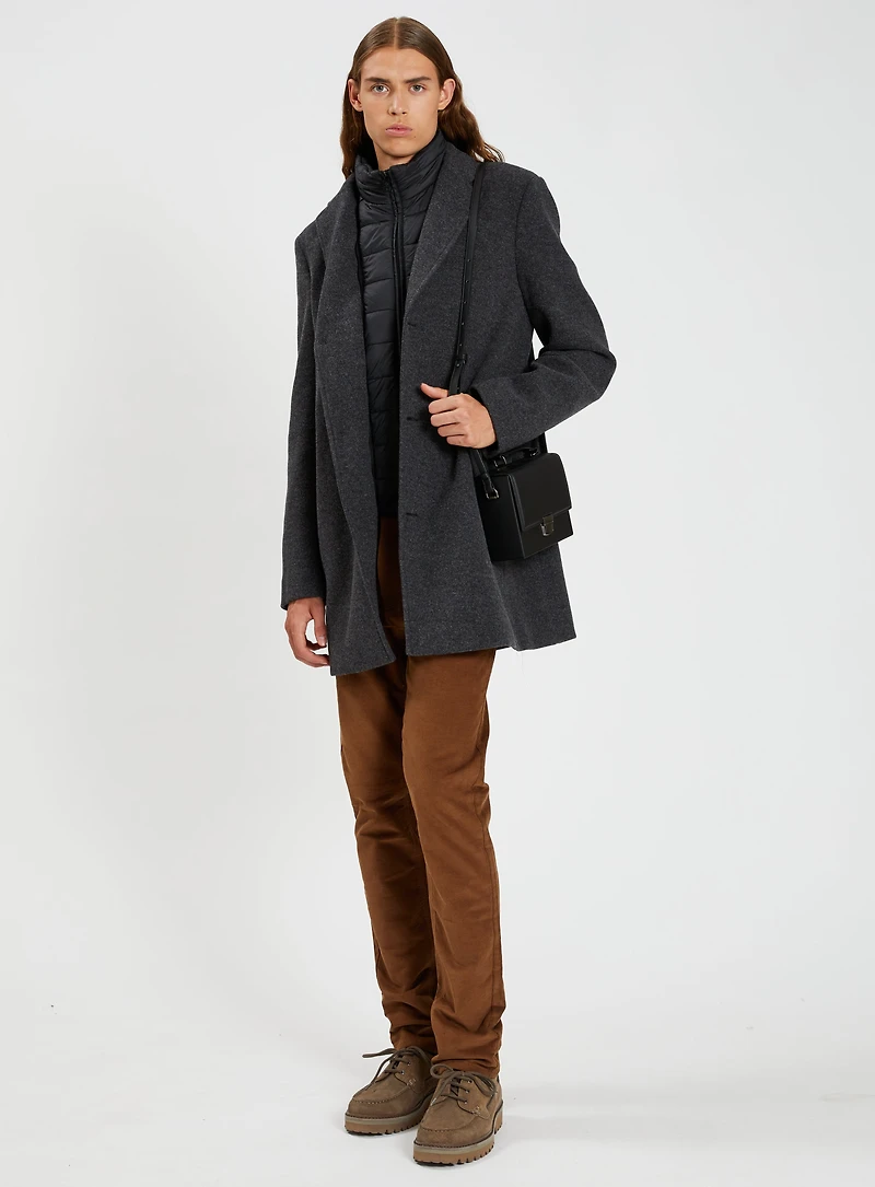 HUMBERT | Melton Wool Overcoat