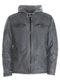 ZANEAUX | Vegan Leather Moto Jacket