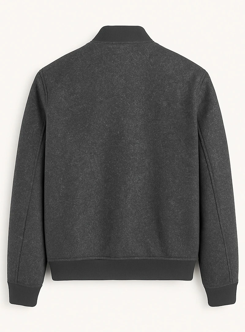 AVANDALE | Melton Bomber Jacket