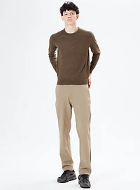 TOBIE | Pantalon chino brossé