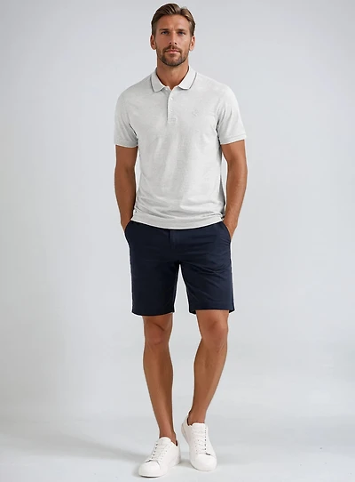 GREG | Polo En Piqué À Col Boutonné Deu