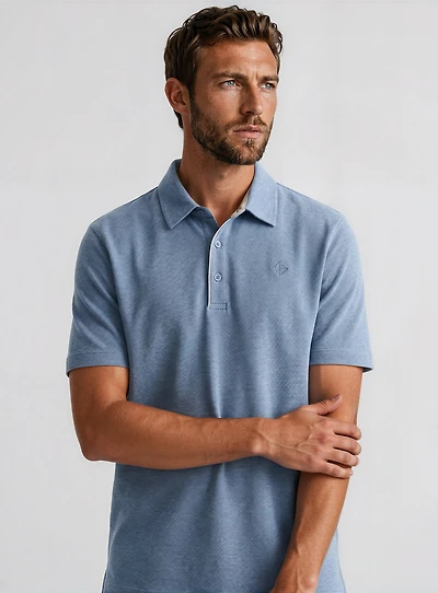 TATUM | Polo Avec Col En Tissu Assorti